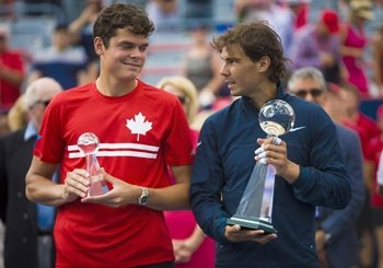 Nadal arroya a Raonic