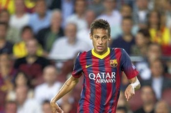 Goleada y hattrick de Neymar