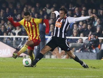 El Barcelona golea al Cartagena