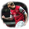 Victoria del Arsenal y lesión de Bendtner