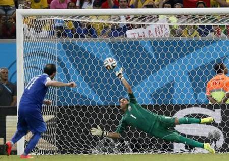 Costa Rica con diez logra llegar a cuartos