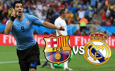 Luis Suarez podría jugar el clásico