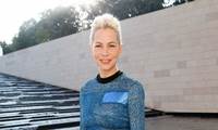 Michelle Williams  en el front row de Louis Vuitton