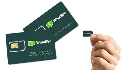 WhatSIM lo nuevo de Whatsapp