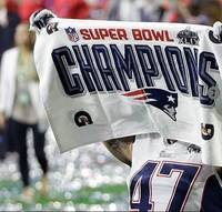 New England Patriots campeones de la Super Bowl