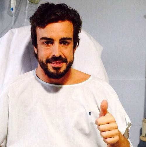 Alonso podría ser dado de alta hoy