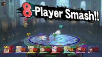 Super Smash Bros amplía los mapas para 8 jugadores