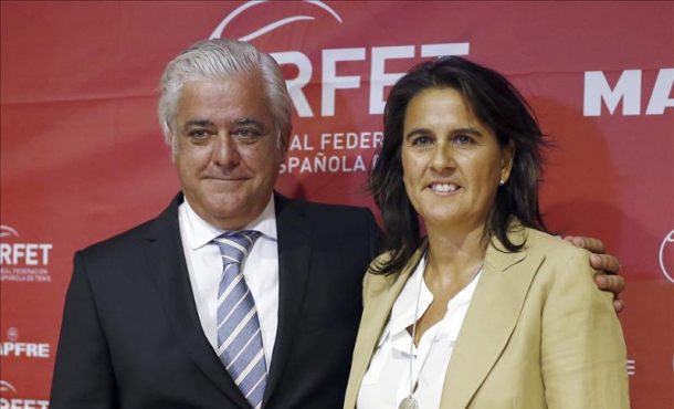 Conchita Martínez envía un mensaje de unidad al tenis español