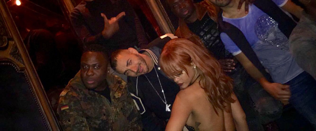 Rihanna , enamorada de Madrid