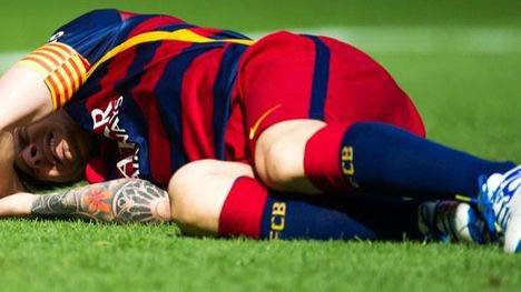 Leo Messi, fuera de combate durante dos meses