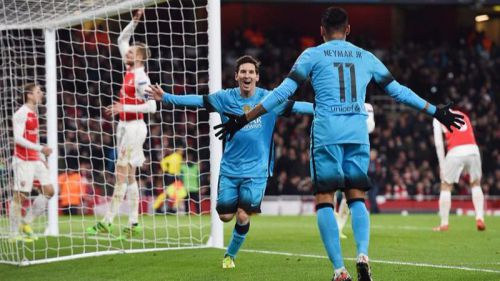 Un doblete de Messi acaba con la resistencia del Arsenal