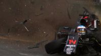 Fernando Alonso se cae de Bahréin