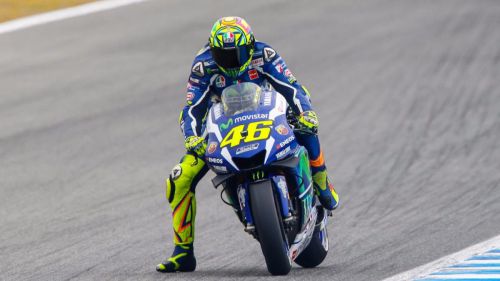 Rossi se prepara ya para el GP de Aragón