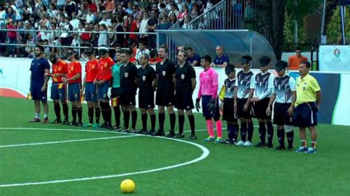 España debuta con éxito en el Mundial de Fútbol para Ciegos