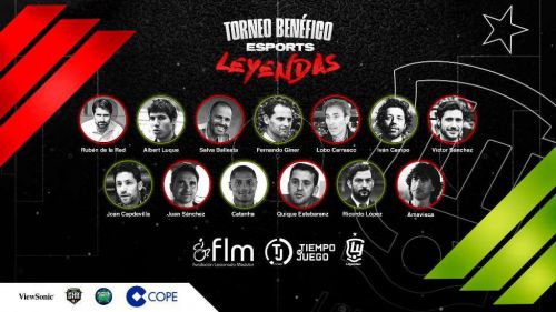 Las leyendas de la selección española organizan un torneo de e-Sports a beneficio de personas con lesión medular