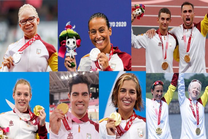 Los Paralímpicos españoles vuelven a casa con 36 medallas