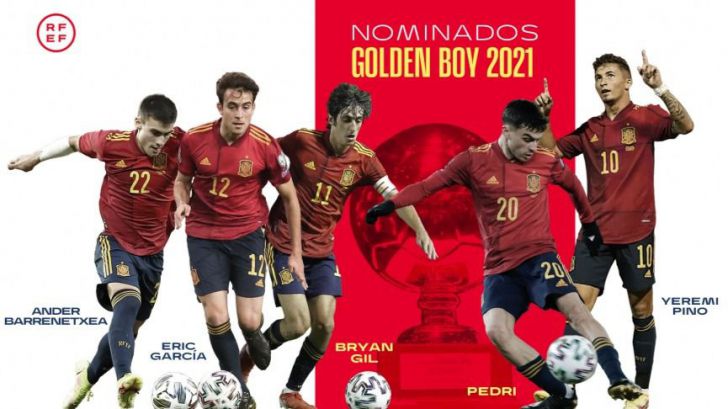 Golden Boy: Amplia representación de jugadores españoles entre los cuarenta finalistas