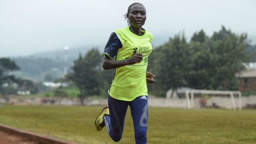 Anlelina Nadai Lohalith, atleta sursudanesa de pista y campo, es integrante del Equipo Olímpico de Refugiados