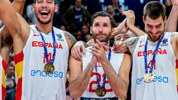 Baloncesto: Ránking de medallistas españoles con un Rudy igualando a Gasol