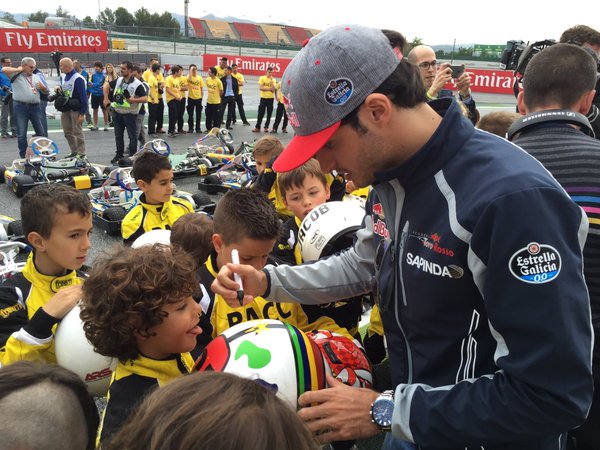 Carlos Sainz Jr saldrá octavo y Sainz décimo