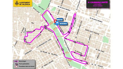 València acogerá el domingo la '10K Femenina, Día de la Mujer Deportista'