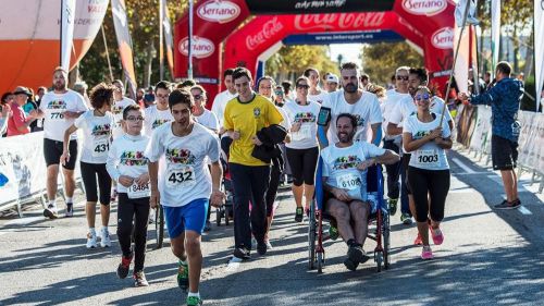 València celebra la 'Volta a Peu per la Discapacitat'