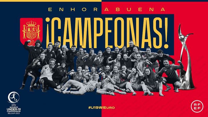 El fútbol femenino español vuelve a conseguir la gloria