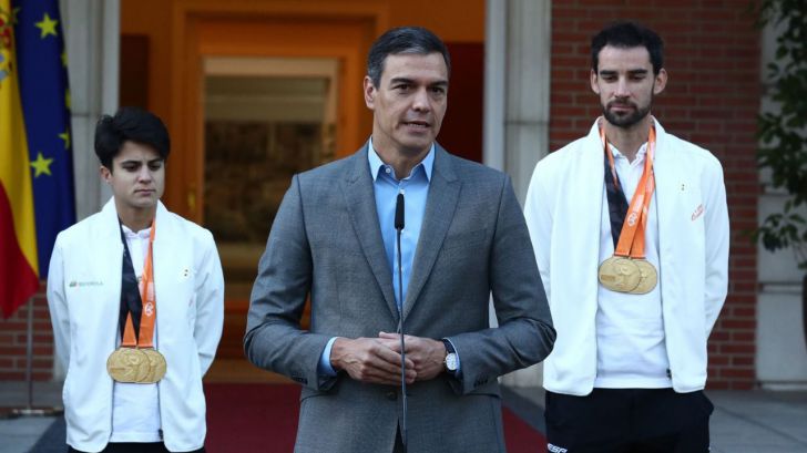 Sánchez se congratula del atletismo español