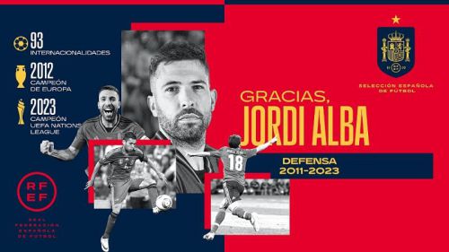 La Selección Española pierde a Jordi Alba