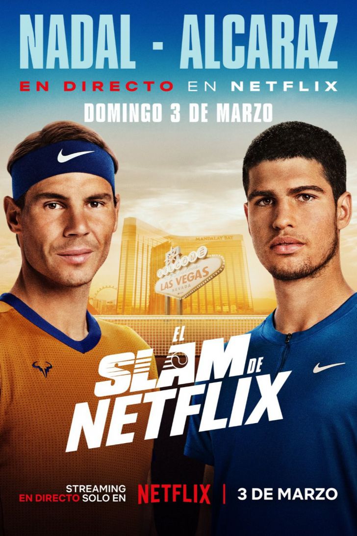 El duelo definitivo: Alcaraz y Nadal saltan a Netflix