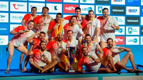 Histórico: La selección española de waterpolo se proclama campeona de Europa