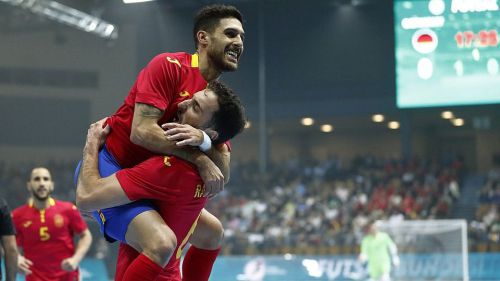 España se resarce con una amplia goleada a Alemania (0-9)