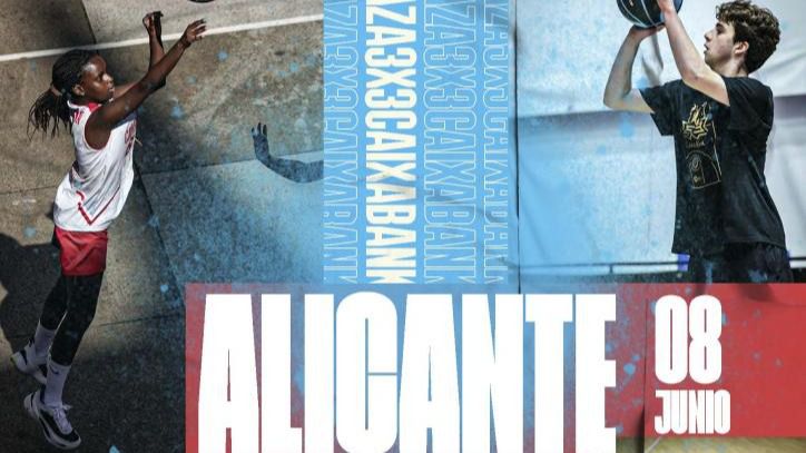 Casi 800 jugadores de 190 equipos participan en el 3x3 de baloncesto en Alicante