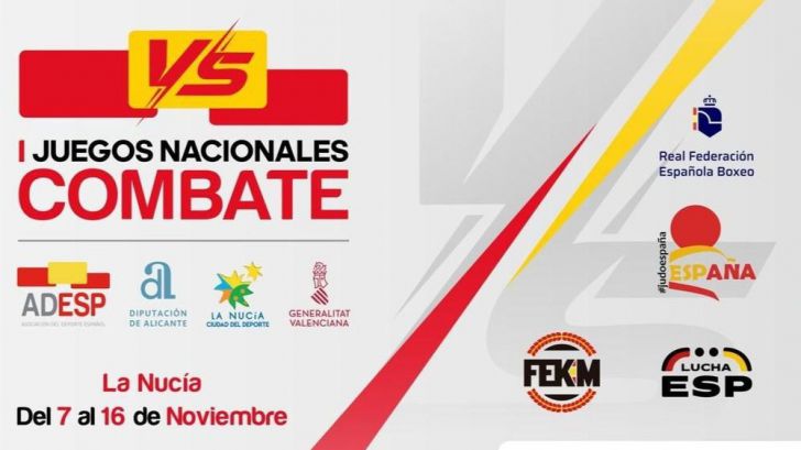 Se celebrarán los primeros Juegos Nacionales de Combate en España en noviembre