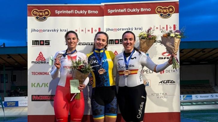 Helena Casas logra bronce en el keirin del Gran Premio de Brno