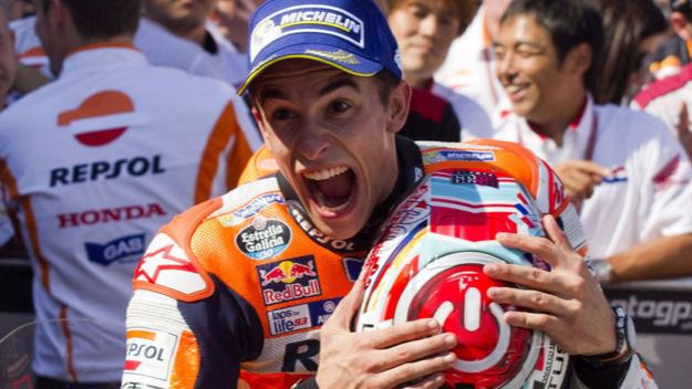 Márquez se afianza en Alcañiz