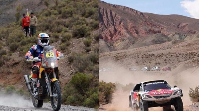Sunderland y Peterhansel ganan el Dakar 2017