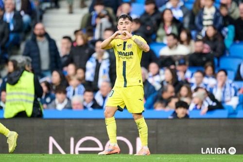 Alberto Moleiro es nombrado Mejor Jugador sub-23 de LaLiga en noviembre