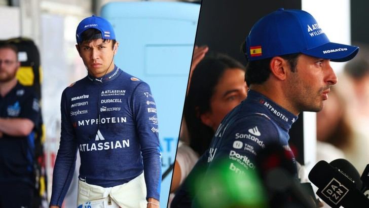 Williams sufre un desastre en España: Albon se retira y Sainz termina en el fondo de la carrera