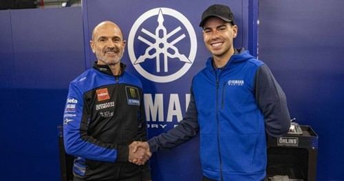 Augusto Fernández se incorpora a Yamaha como piloto de pruebas para 2025