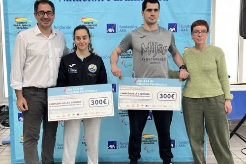 Lérida y Labrador se coronan campeones en la V jornada de la Liga AXA de Natación Paralímpica en Cádiz