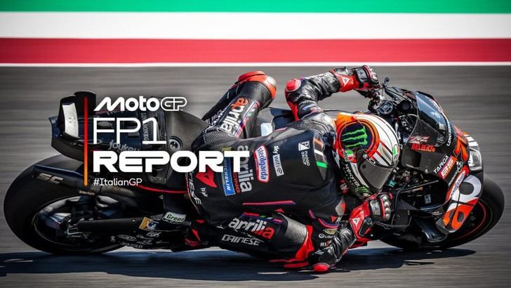 Bezzecchi y Acosta comparten el mejor tiempo en Mugello