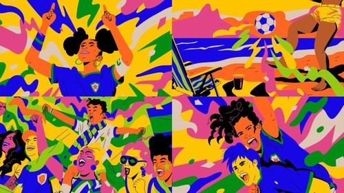 Brasil rinde homenaje a ciudades anfitrionas con ilustraciones a 500 días del Mundial Femenino 2027