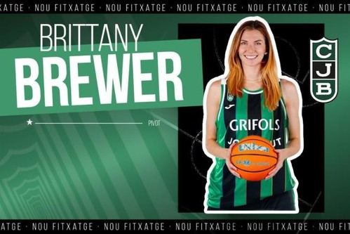 Brittany Brewer se une al Joventut para reforzar su juego interior