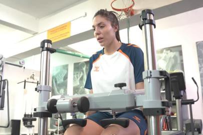 Cristina Ouviña regresa al baloncesto tras ser madre