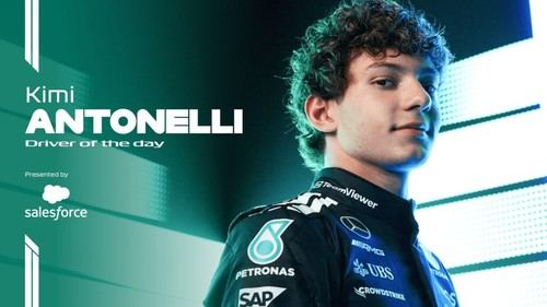 Kimi Antonelli brilla en su debut en F1 a pesar de los daños en China