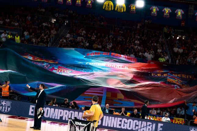 El Palau Blaugrana acoge el primer Clásico de la Liga U entre Barça y Real Madrid