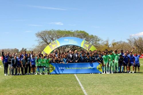 Costa Rica se destaca con el reconocimiento de la FIFA a su Academia de Talentos