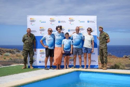 La natación paralímpica avanza en El Hierro con un nuevo acuerdo de colaboración