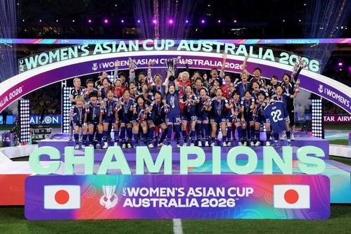 Japón se corona campeón de la Copa Asiática Femenina 2026